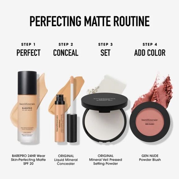 NEW- BARE MINERALS BARE PRO Performance Wear Liquid Foundation SPF20 - Picture 16 of 16